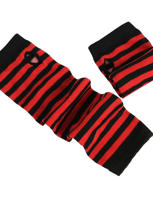 Men's Fingerless Gloves Warm Winter Gloves Gift Daily Polyester Acrylic Fibers Cosplay Casual Warm 1 Pair for Women