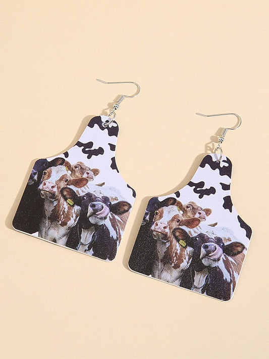 Earrings Casual Street Cow Earring for Women