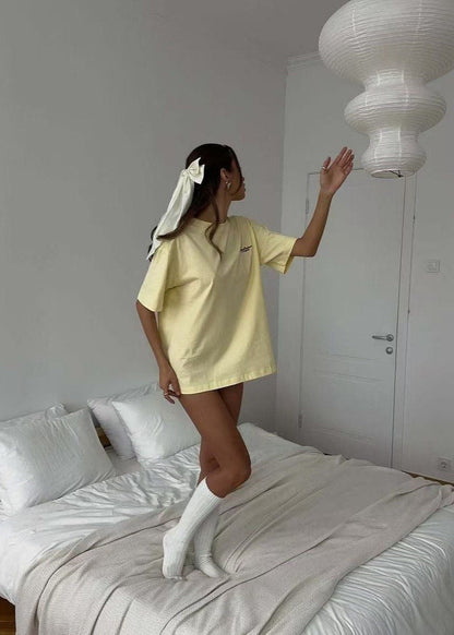 Lemon Drop - Relaxed Fit Cotton Tee