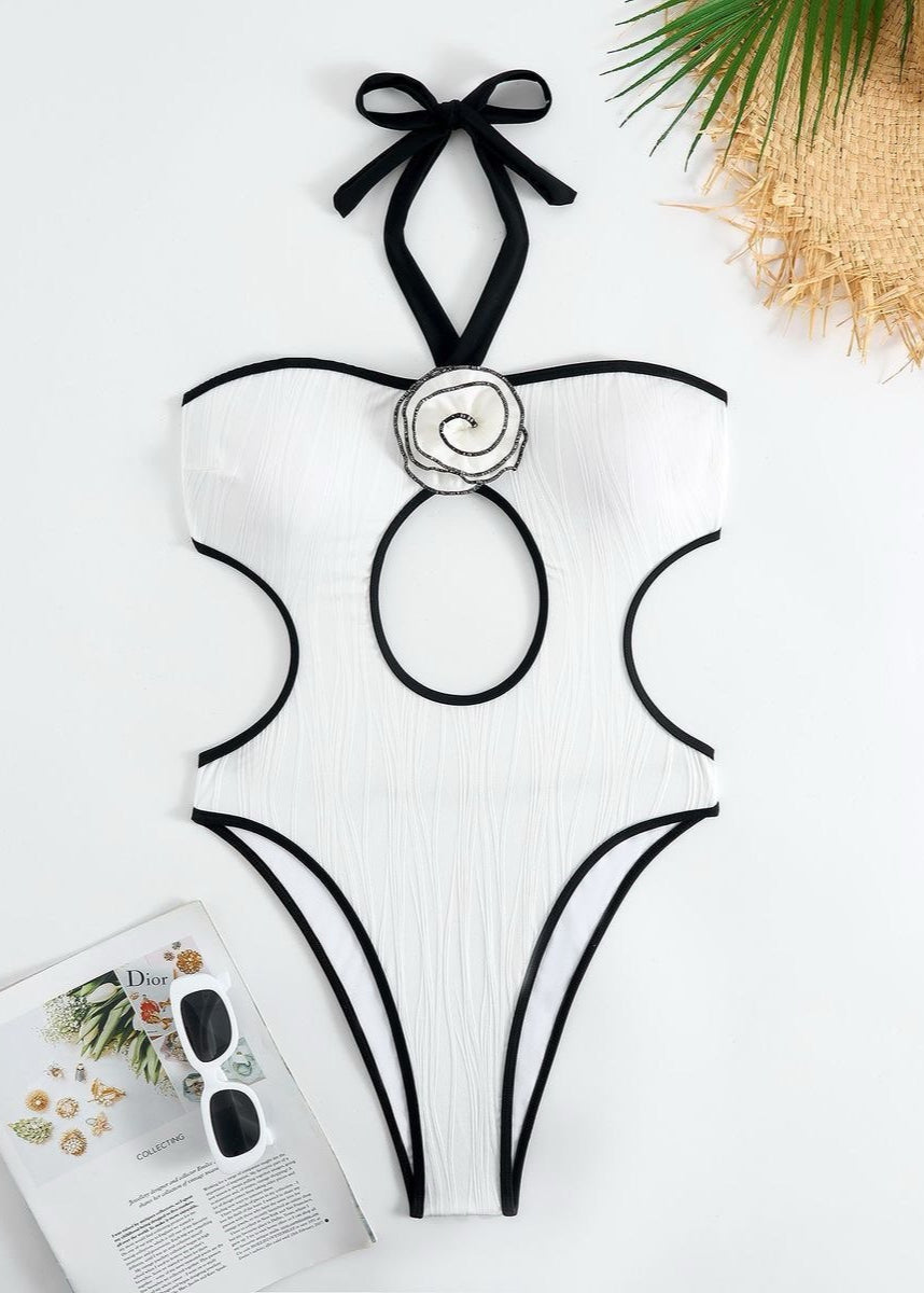 Aurora Petal Cutout One-Piece Swimsuit
