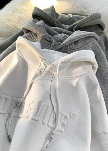 UrbanRelic Embossed Logo Hoodie