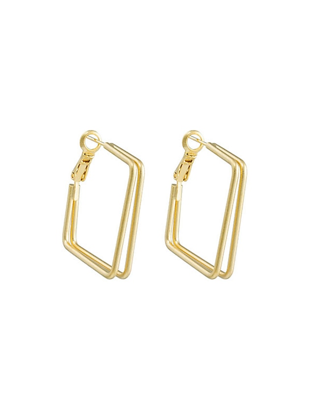 1 Pair Earrings For Girls' Wedding Alloy Classic Wedding Earring for Women