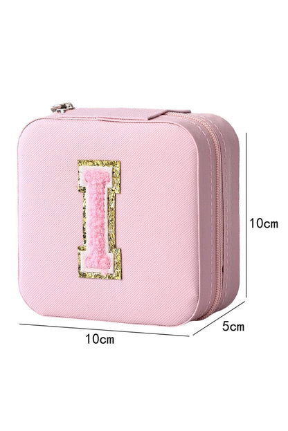 Glittery Pink Mini Jewelry Organizer Box