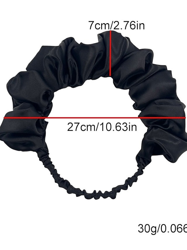 1PC Headbands Hair Band For Outdoor Street Daily Holiday Classic Fabric Black Pink Orange for Women