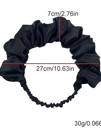 1PC Headbands Hair Band For Outdoor Street Daily Holiday Classic Fabric Black Pink Orange for Women