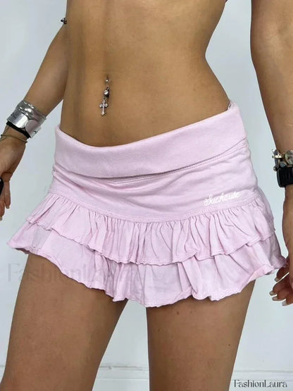 Pleated Preppy Mini Skirt