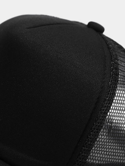 1pcs Unisex Cap Casual Plain Mesh Baseball Cap Adjustable Snapback Hats For Women Men Hip Hop Trucker Cap Streetwear Dad Hat for Women