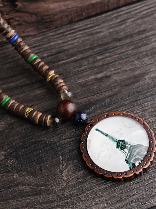 necklace Vintage Outdoor Peacock Necklaces for Women