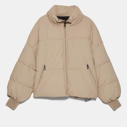 DressBetty - Winter Zipper Pockets Female Warm Elegant Coat