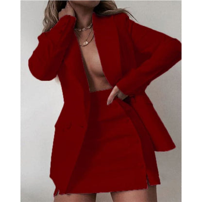 DressBetty - Fashion Women Streetwear Candy Colour Coat + Shorts Set