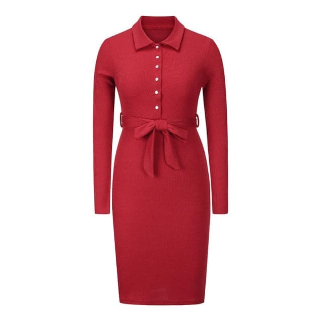 DressBetty - Elegant Sexy Fashion Bandage Sweater Dress