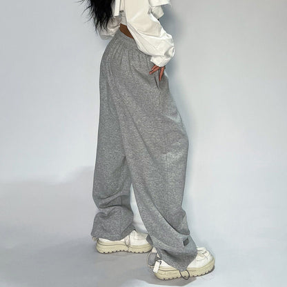 Women Fashion Casual Loose Wide-Leg Pants