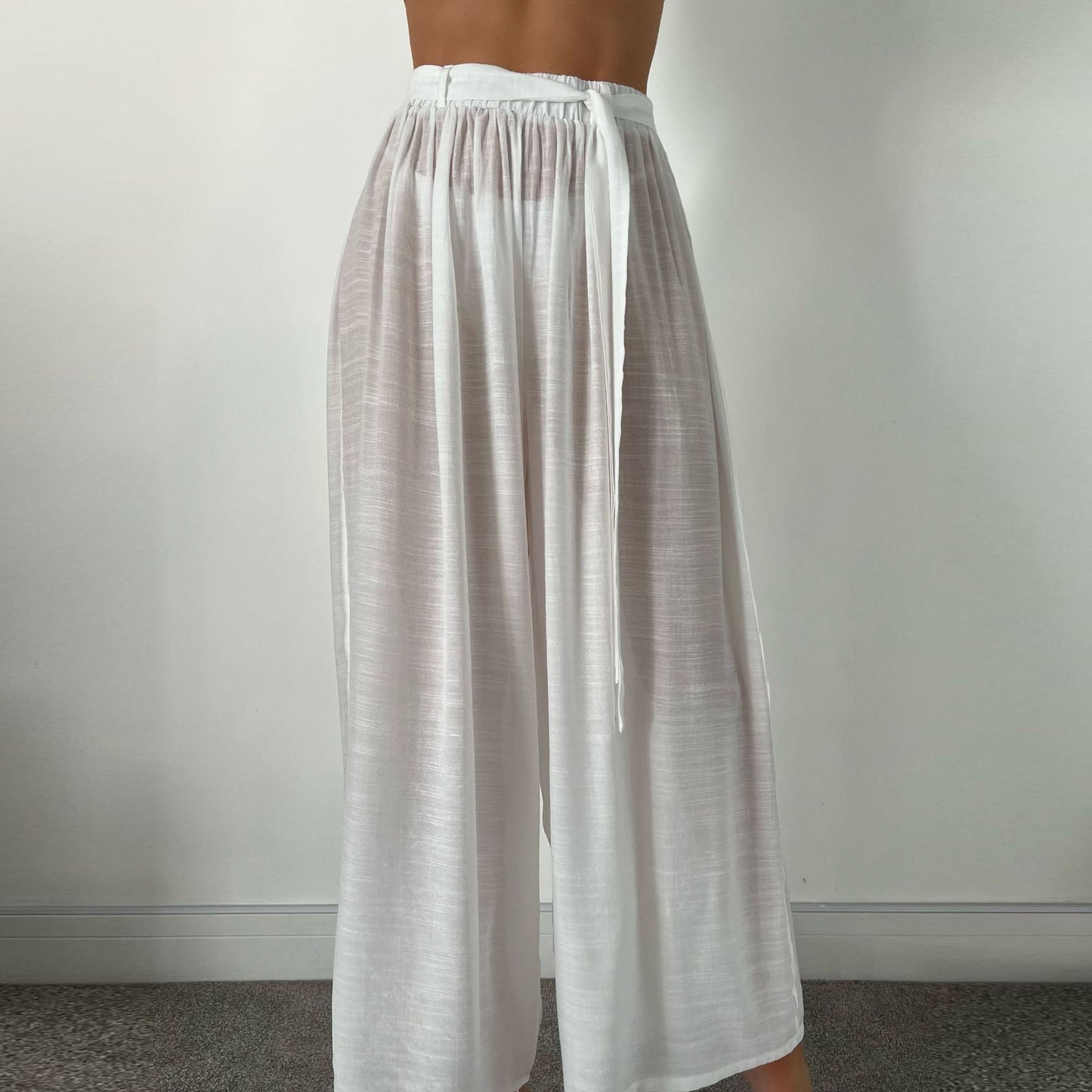 Women Fashion Casual Loose Beach Seaside Vacation Pants