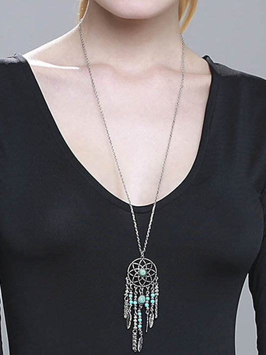 necklace Ethnic Style Street Leaf Necklaces for Women