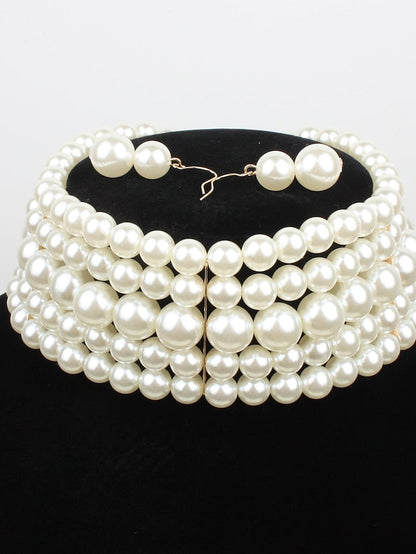 necklace Chic & Modern Party Pure Color Necklaces / Black / Red / Fall / Winter / Spring for Women