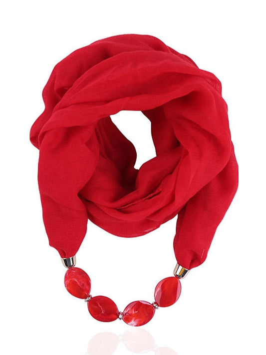 Scarves Infinity Scarf Daily Holiday Linen Bohemia Warm Decoration 1 PC for Women