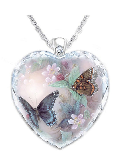 necklace Vintage Outdoor Butterfly Necklaces / Spring / Summer / Fall / Winter / Red for Women