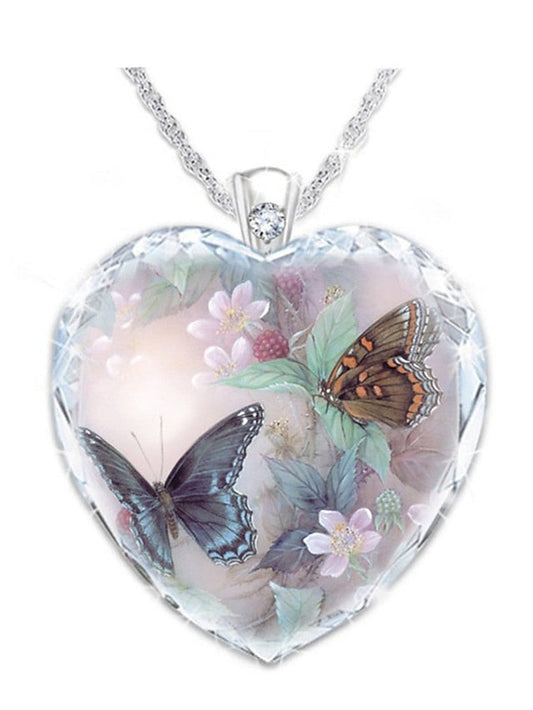 necklace Vintage Outdoor Butterfly Necklaces / Spring / Summer / Fall / Winter / Red for Women