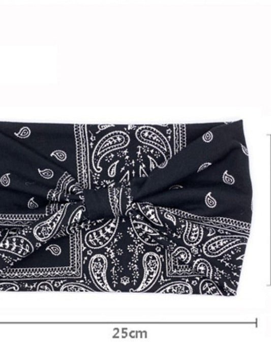 1PC Headbands Hair Band For Daily Holiday Classic Fabric Scarlet Black White for Women