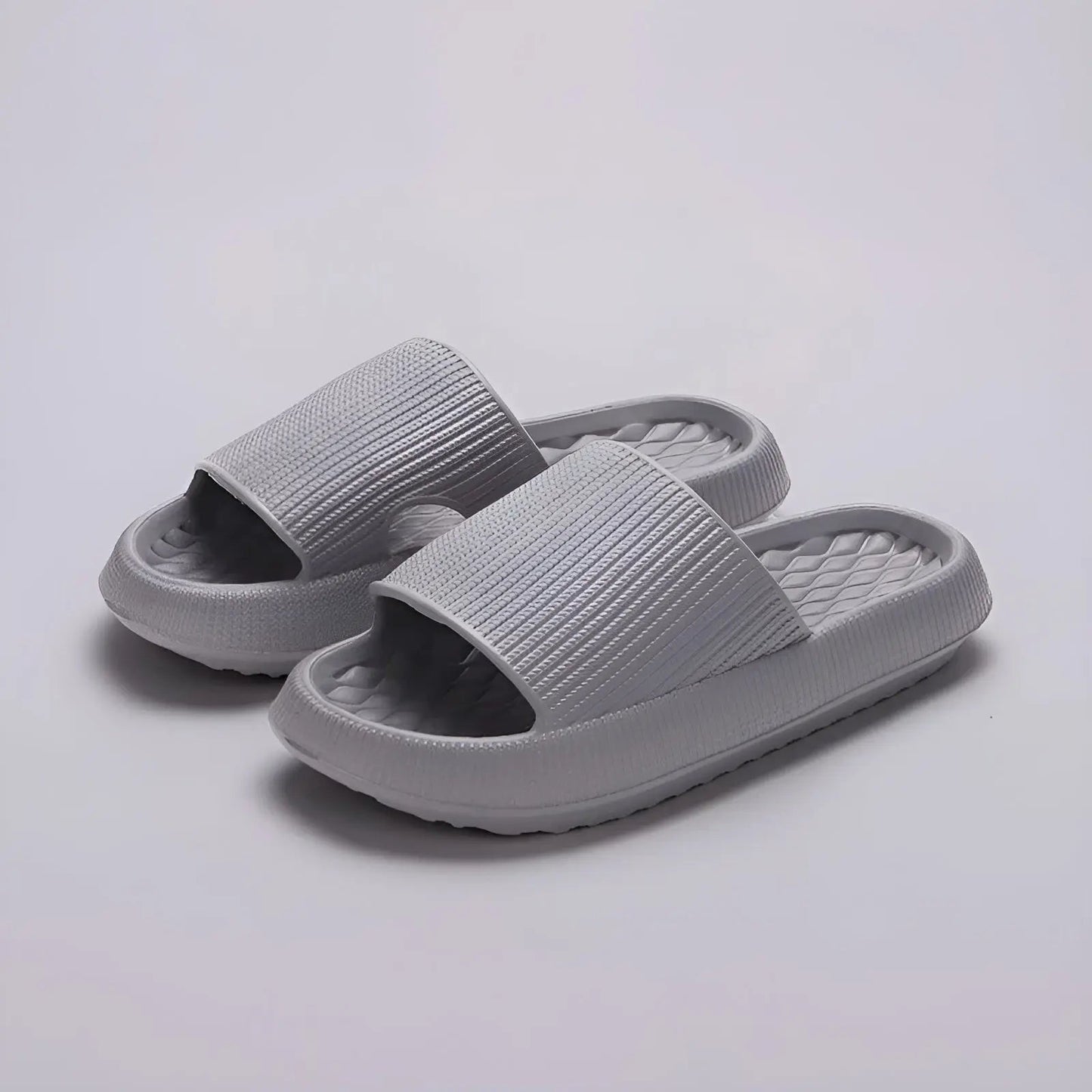 Pantuflas de plataforma Cloud Slide para mujer con acolchado suave | Ideales para el día a día