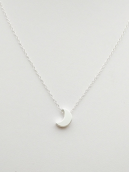 Pendant Necklace For Daily Alloy Moon Crescent Moon for Women