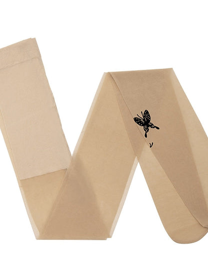 Panty Hose Party Gift Daily Animal Patterned Polyester Acrylic Fibers Casual Sexy Elastic Leg Shaping Casual / Daily 1 Pair for Women