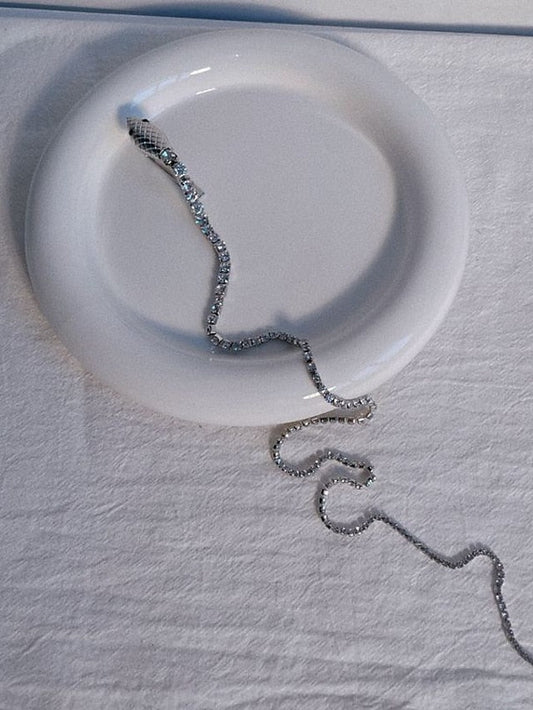 1PC Hair Accessory Set For Wedding Street Daily Festival Pave Imitation Diamond Alloy Silver for Women