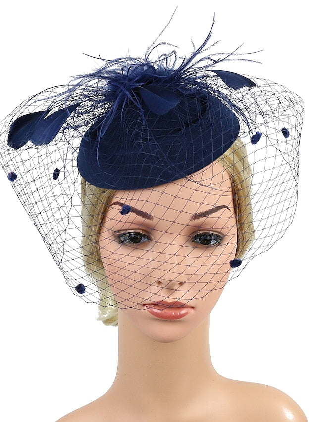 Hair Clip Chic & Modern Party Pure Color Headwear / Black / Red / Blue / Fall / Winter for Women