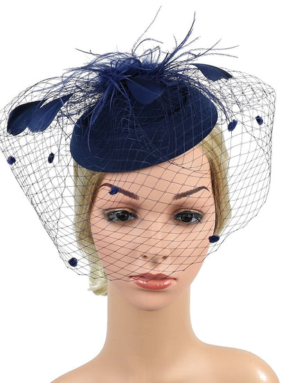 Hair Clip Chic & Modern Party Pure Color Headwear / Black / Red / Blue / Fall / Winter for Women