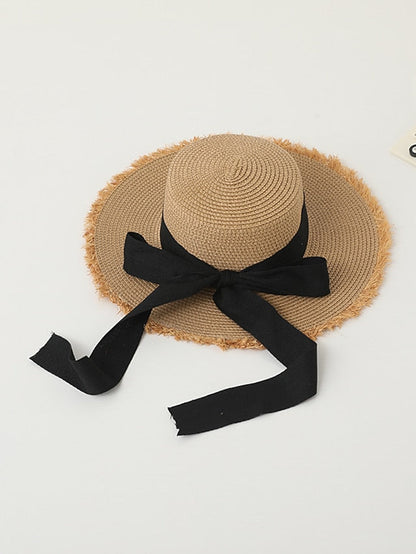Sun Hat Straw Hat Daily Holiday Straw Vacation Beach Sunscreen Breathability 1 pcs for Women