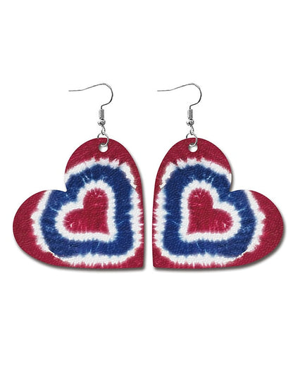 Earrings Fashion Outdoor National Flag Earring for Women