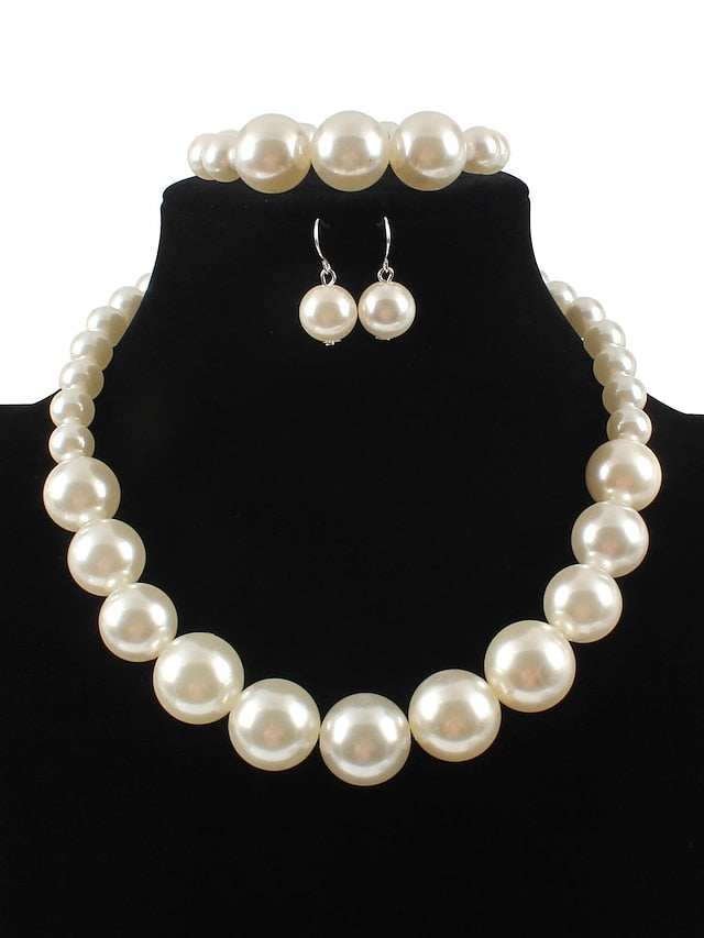 necklace Chic & Modern Party Pure Color Jewelry Sets for Women
