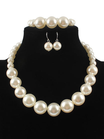 necklace Chic & Modern Party Pure Color Jewelry Sets for Women