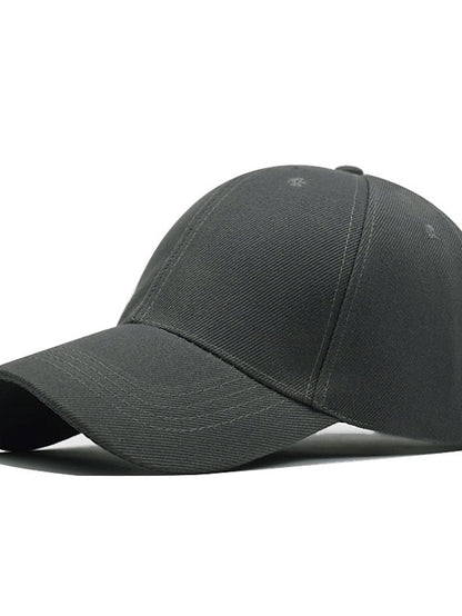 1pcs Unisex Cap Casual Solid Curved Sun Visor Baseball Cap Adjustable Snapback Hats For Women Men Hip Hop Cap Street Dad Hat for Women