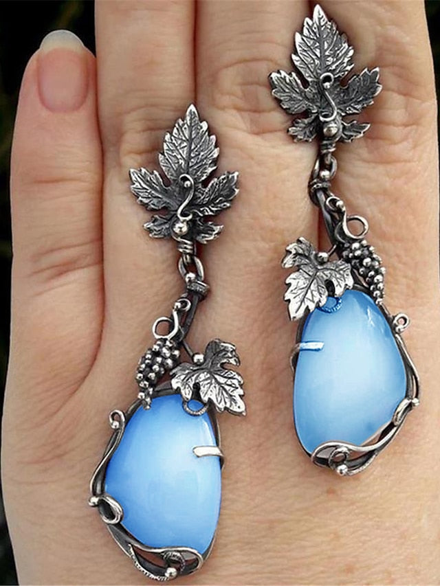 Earrings Archaistic Outdoor Leaf Earring for Women