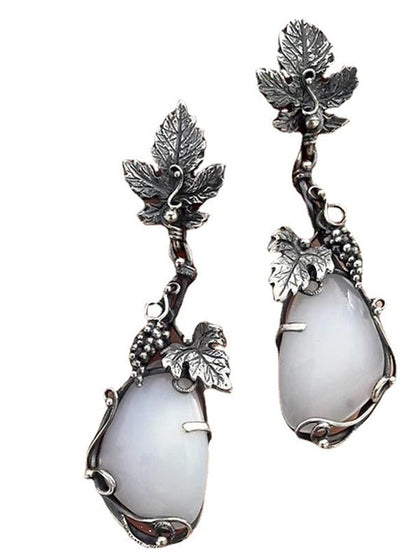 Earrings Archaistic Outdoor Leaf Earring for Women