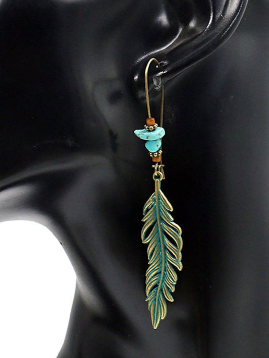 Earrings Fashion Street Leaf Earring for Women