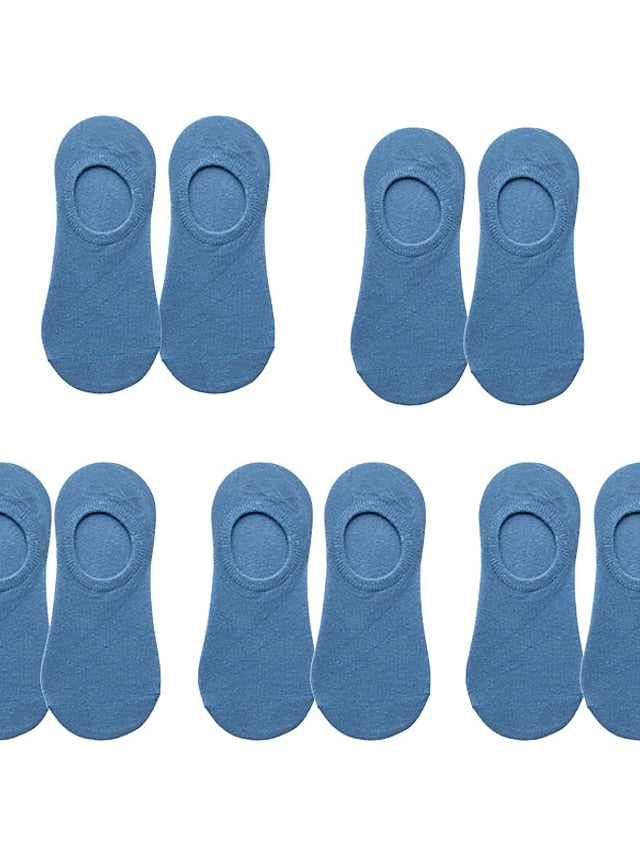 5 Pairs No Show Socks Home Sports & Outdoor Holiday Polyester Cotton Sports & Outdoors Casual Sweet 5 Pairs for Women