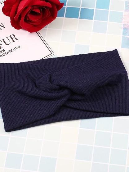 1PC Headbands Bandana Hair Scarf For Outdoor Work Fabric Black White Pink for Women