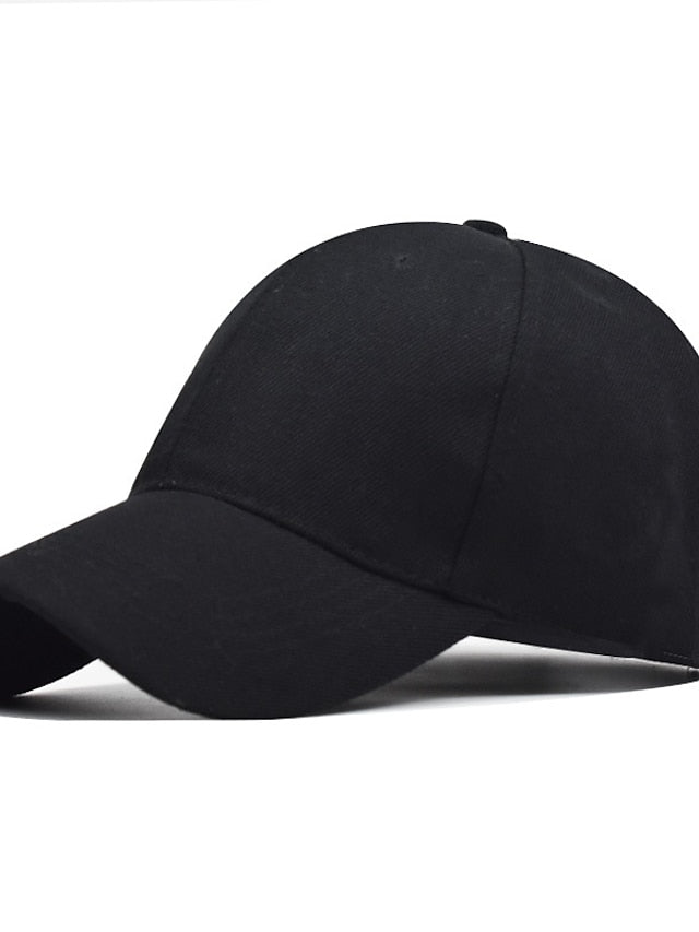 1pcs Unisex Cap Casual Solid Curved Sun Visor Baseball Cap Adjustable Snapback Hats For Women Men Hip Hop Cap Street Dad Hat for Women