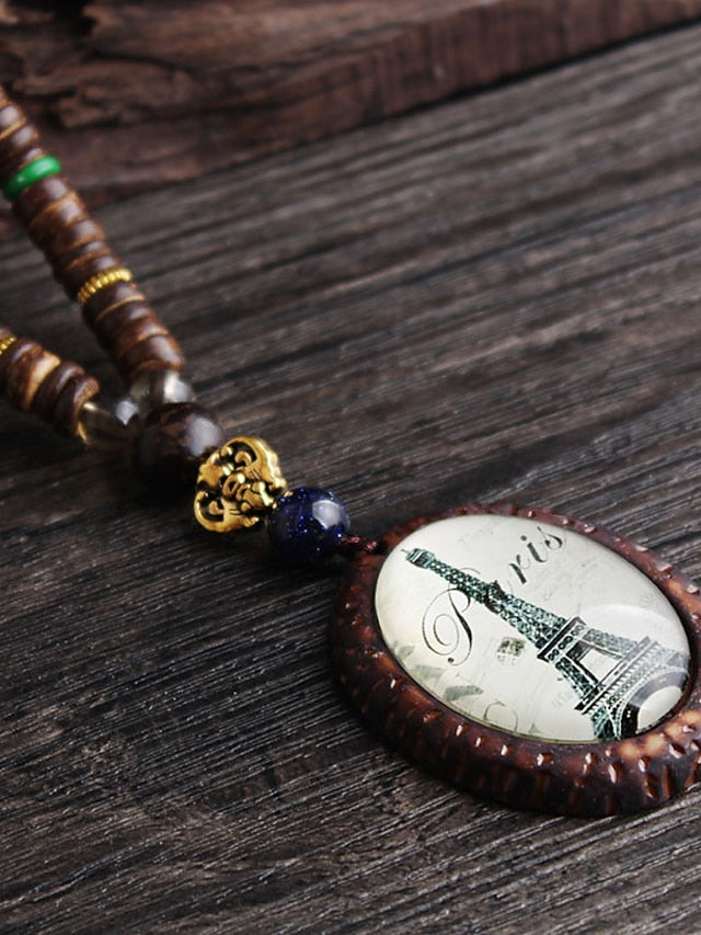 necklace Vintage Outdoor Peacock Necklaces for Women