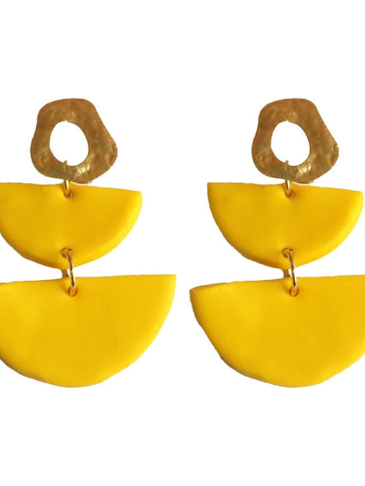 Earrings Chic & Modern Street Pure Color Earring for Women