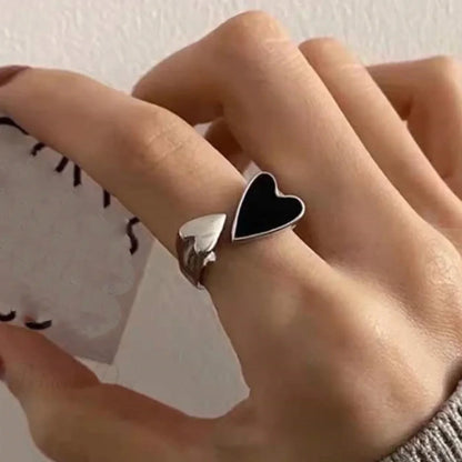 Rebellious Dark Bat Wing Ring