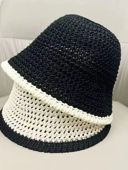 Simple Bucket Hat Spring Summer Casual Fisherman Caps for Women Couple Basin Hats for Women