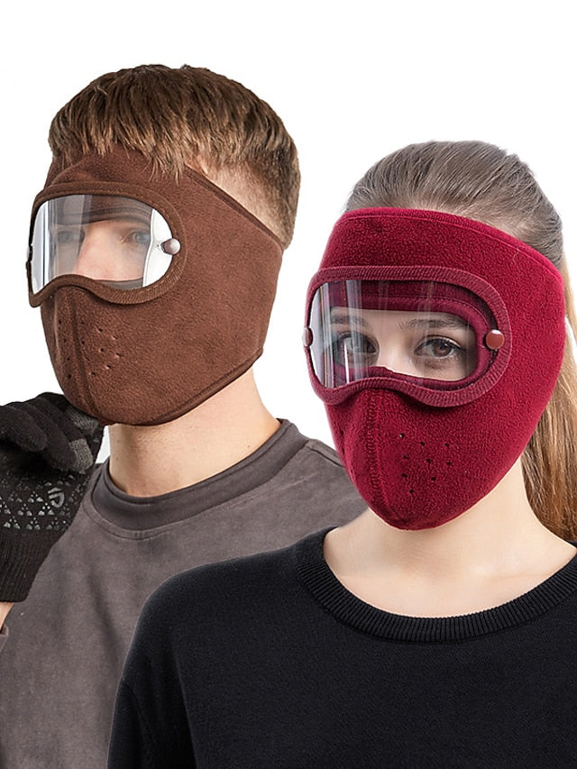 Men's Full Face Cover Sports & Outdoor Daily Cycling / Bike Fashion Polyester Sports & Outdoors Warm 1 pcs for Women