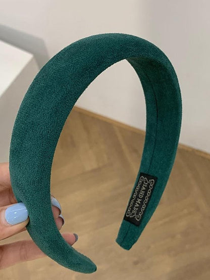 1PC Girls' Headbands Headband For Daily Classic Fabric 3# Rose Red 2#Beige 12# purple for Women