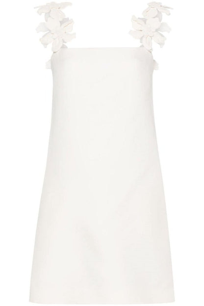 Vestido mini con tirantes de flores de Roberta