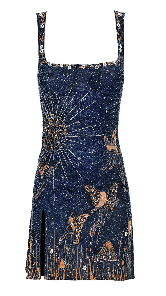 Priscilla Bardot Mini Dress