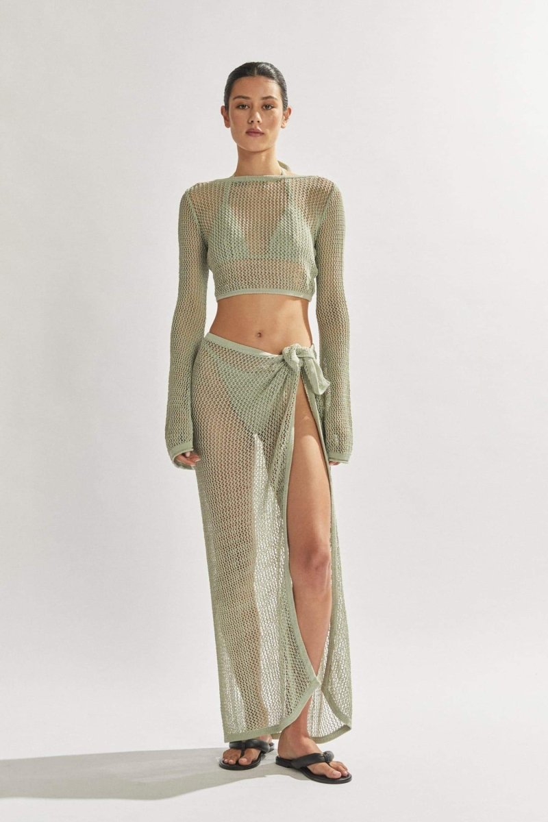 Conjunto de punto de crochet Rosalie