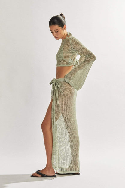 Conjunto de punto de crochet Rosalie